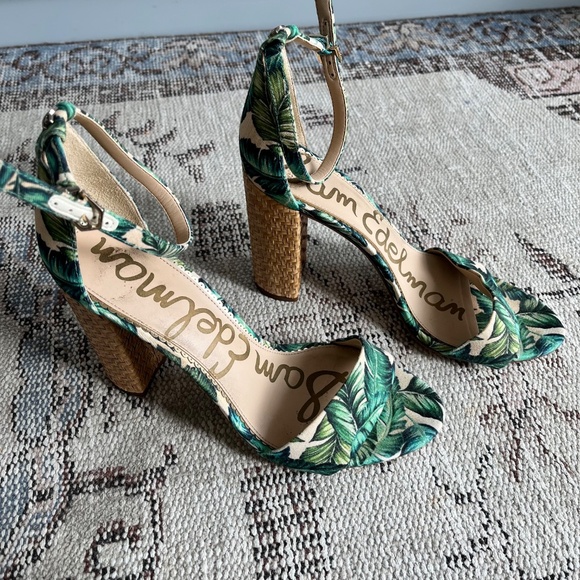 Sam Edelman Palm Block Heels - Picture 7 of 8